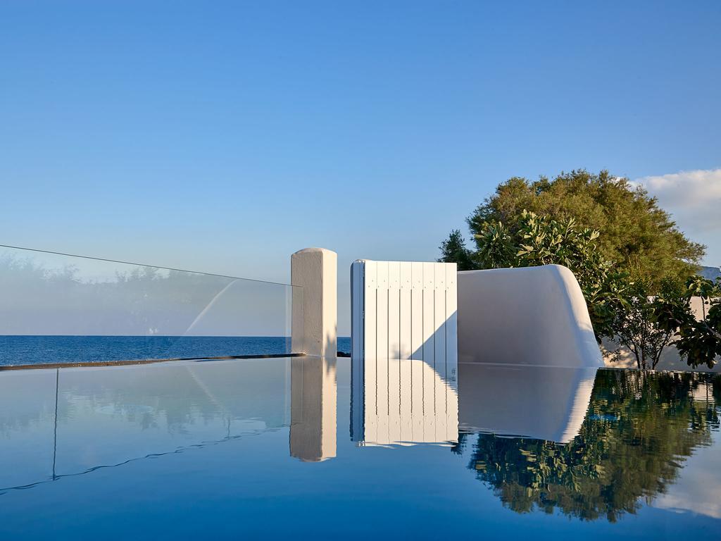 Incognito Beach Villa Santorini Kamári Dış mekan fotoğraf