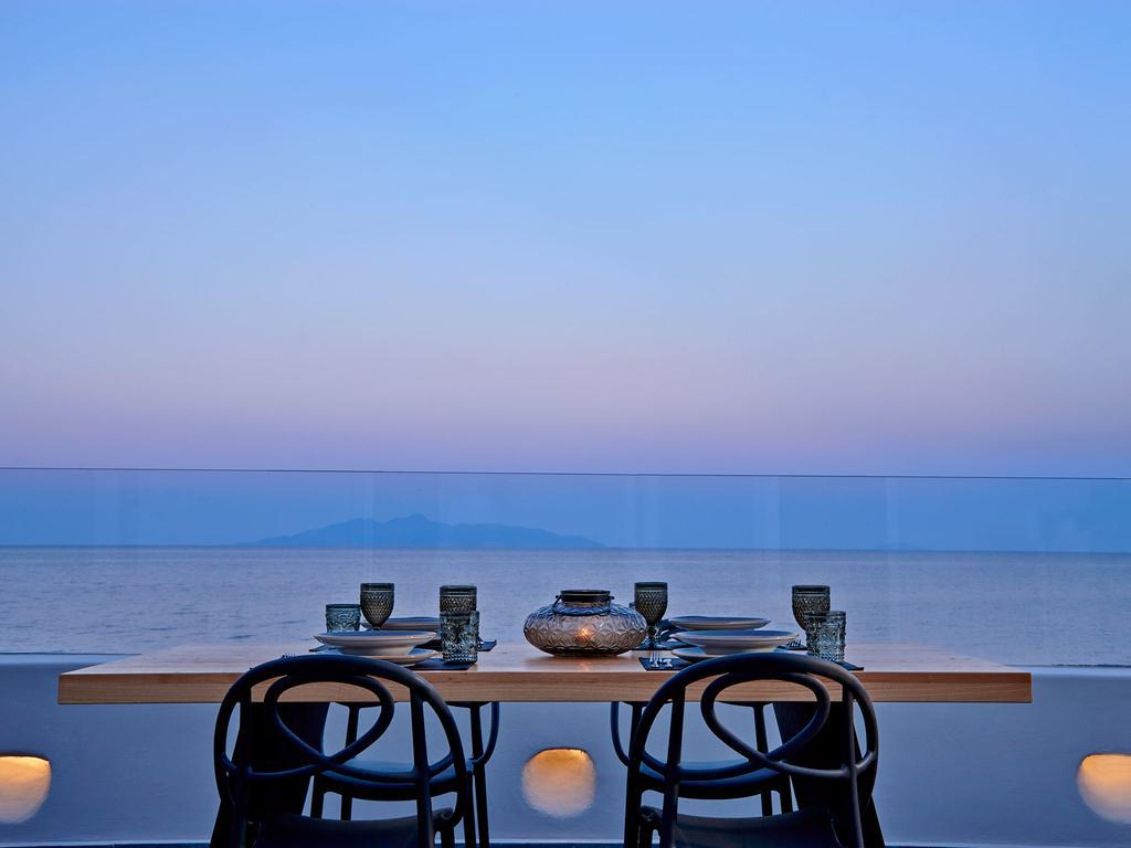 Incognito Beach Villa Santorini Kamári Dış mekan fotoğraf