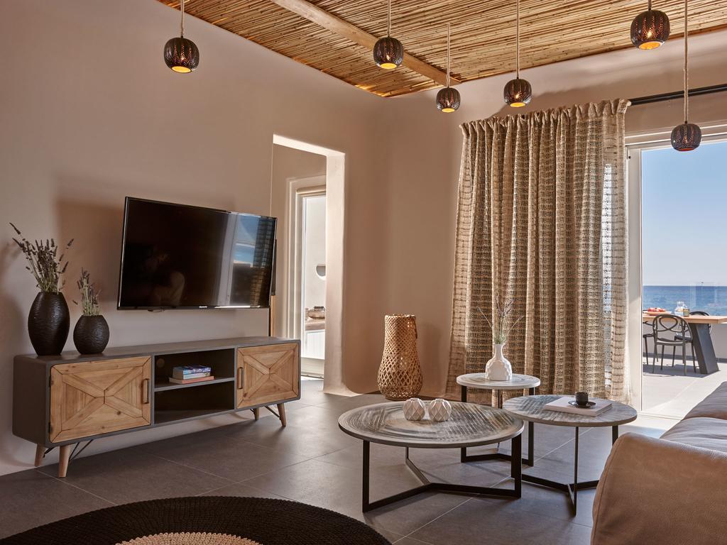Incognito Beach Villa Santorini Kamári Dış mekan fotoğraf